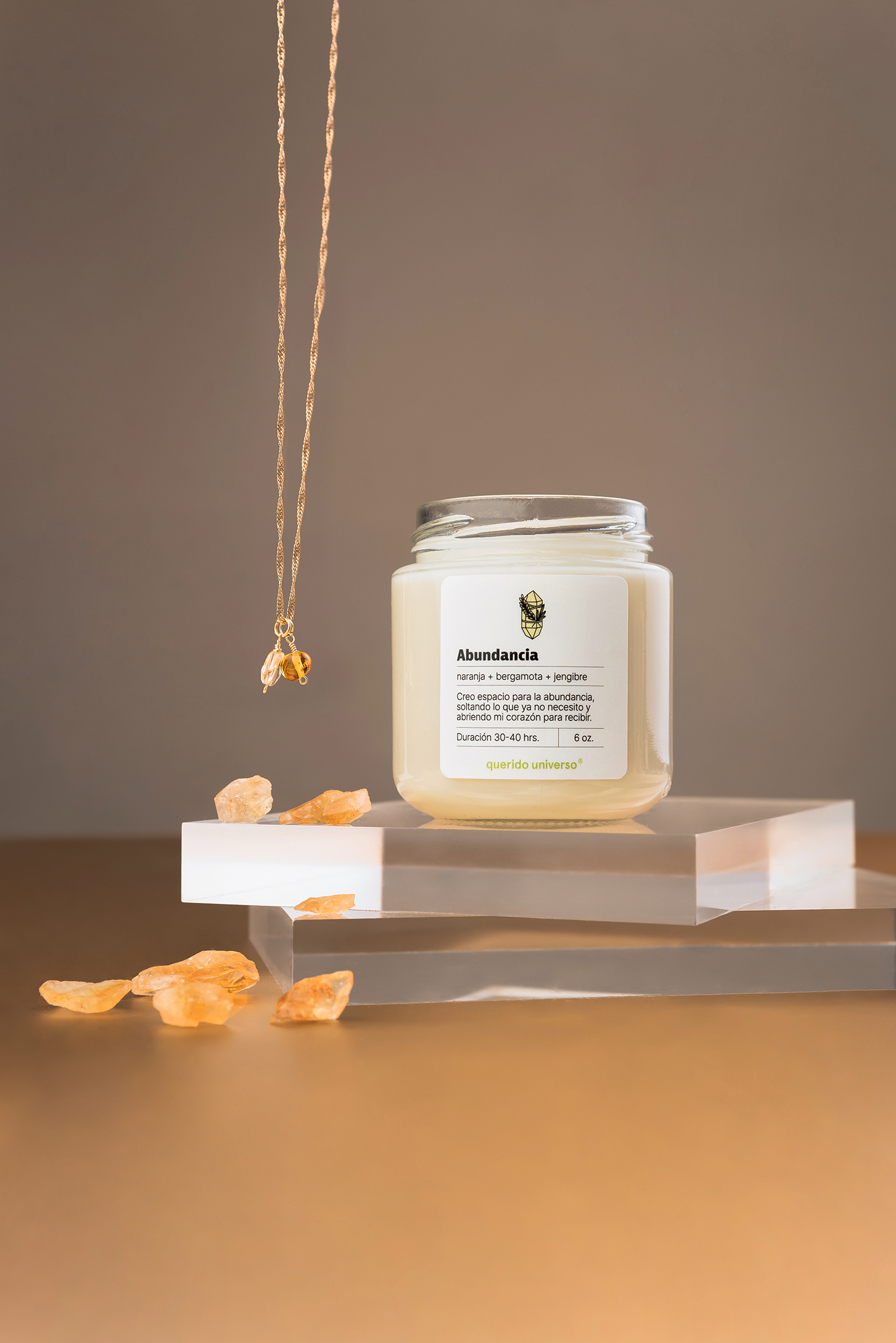 Vela abundancia + collar