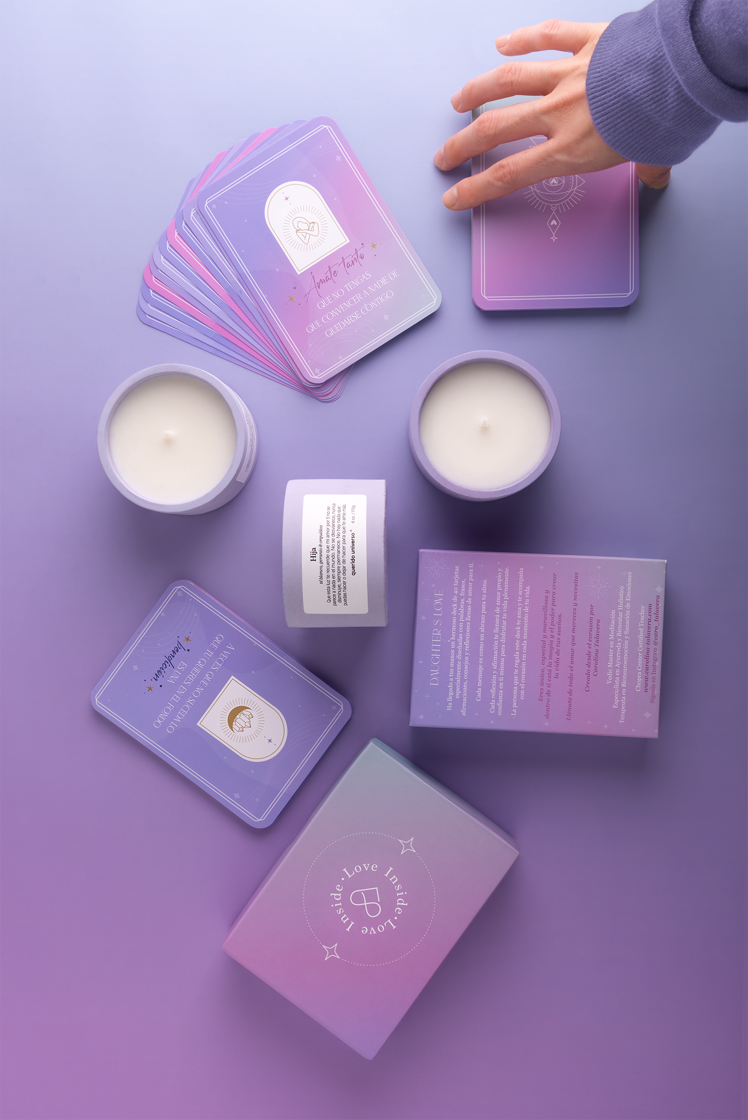 Vela hija + oráculo Daughter´s love