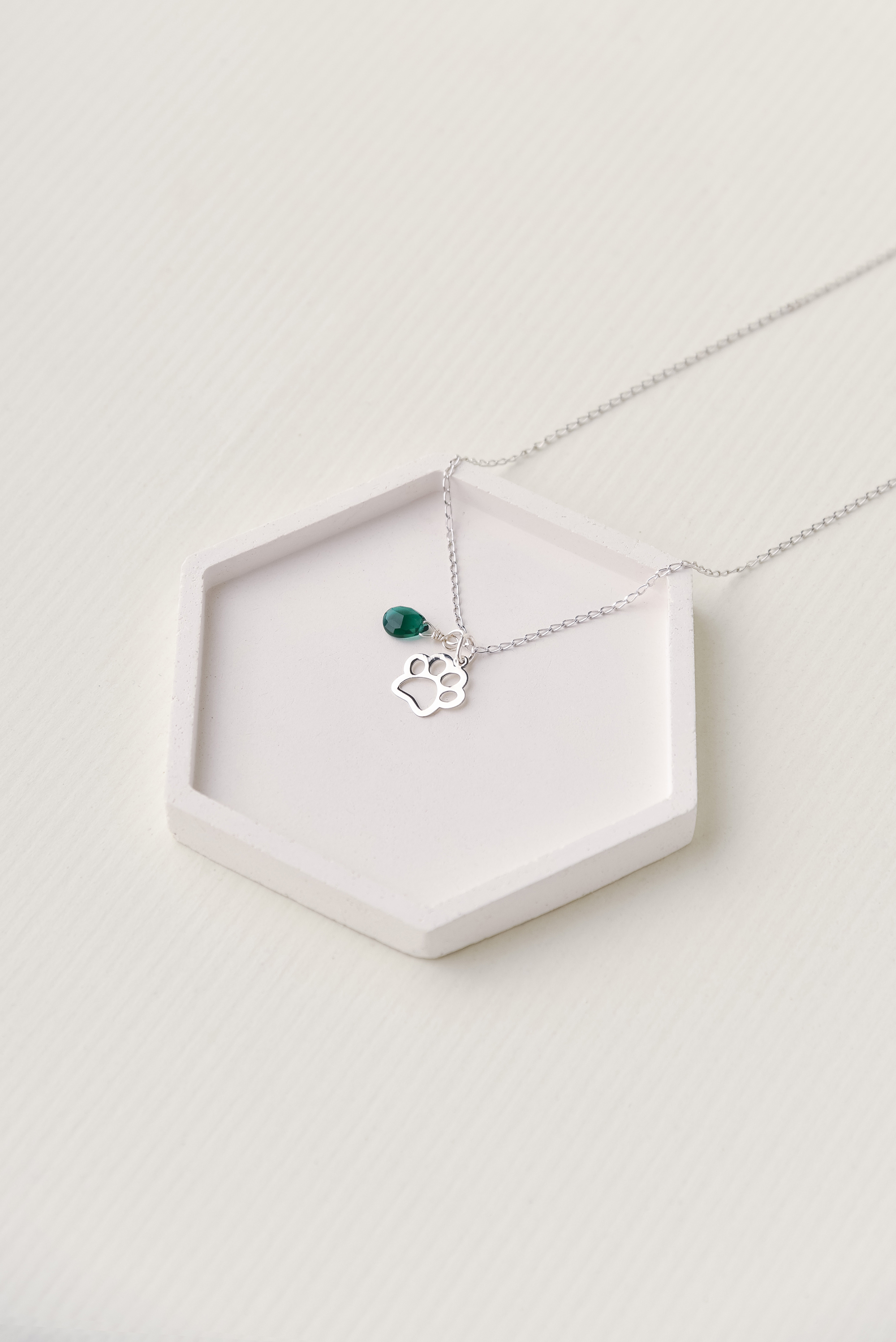 Vela Puente arcoíris cristal + collar